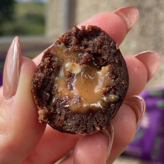 Date and Cacao Sea Moss Mineral Bites with Hazelnut butter filling