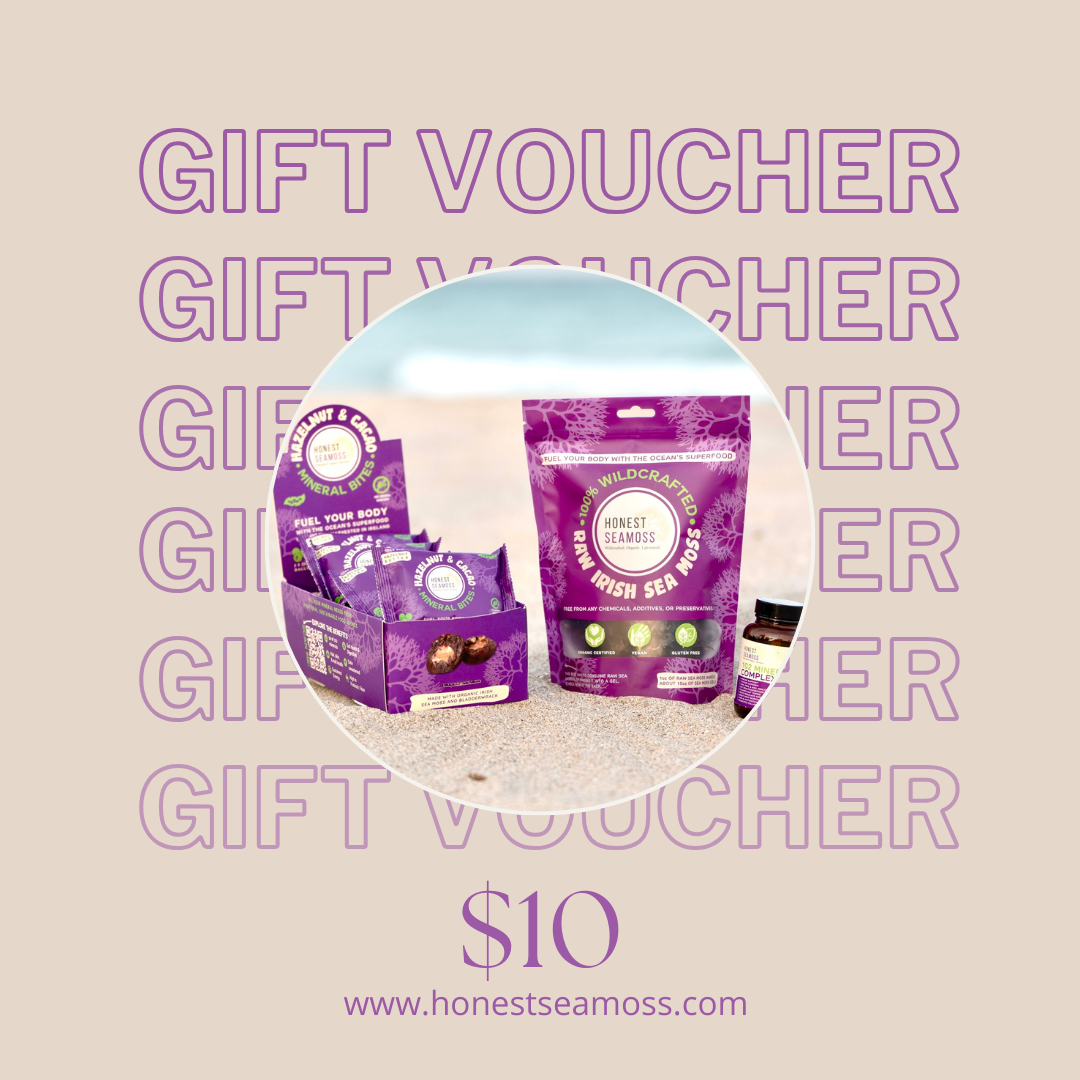 Honest Sea Moss Gift Vouchers!